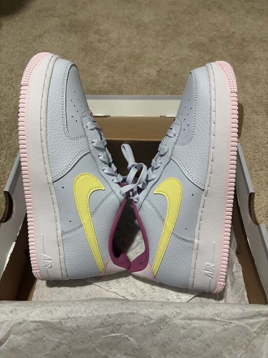 NewNike Air Force 1 GS Trainers Dv7762 Sneakers Shoes